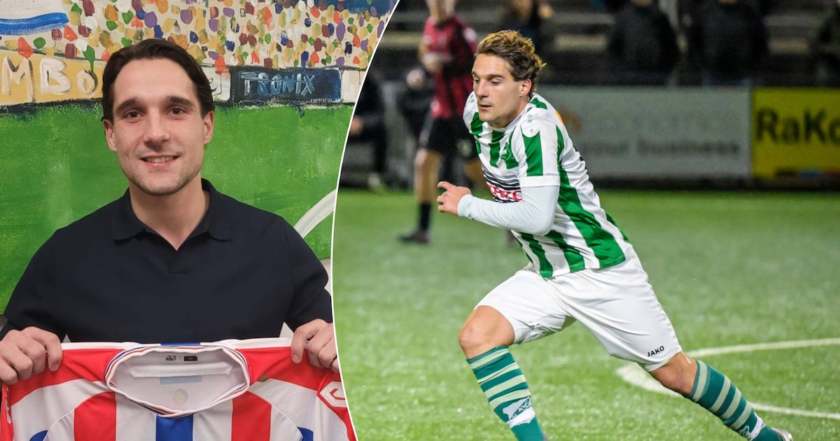In tranen belt voetballer Daan (26) uit Alverna zijn nieuwe trainer: ‘Ik wilde dit helemaal niet zeg