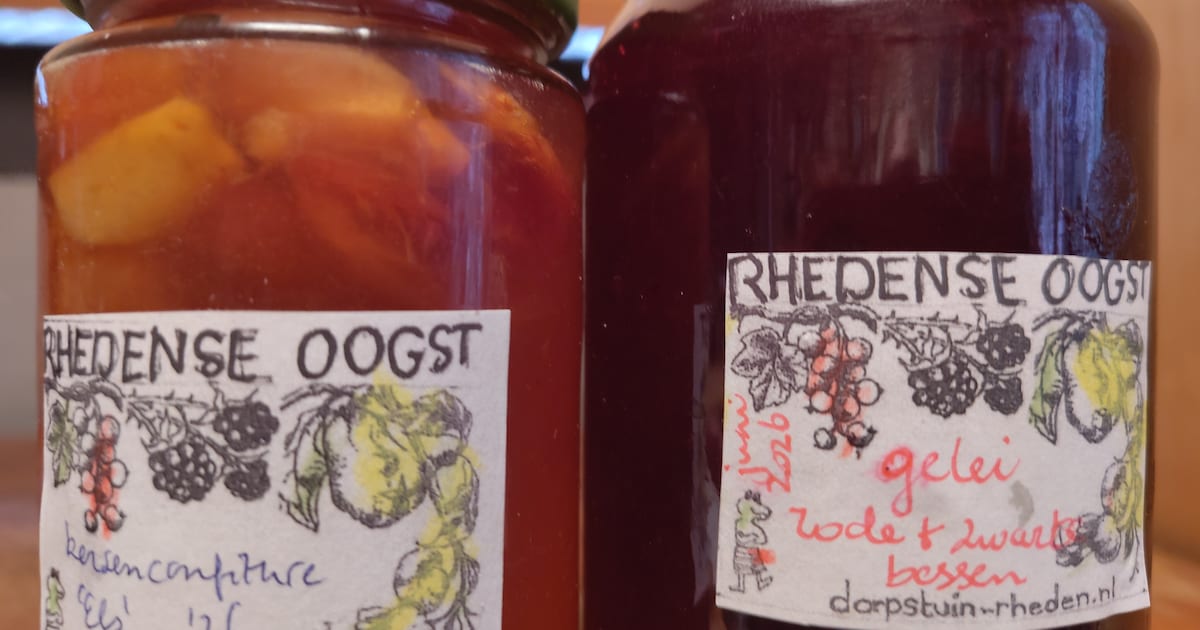 Dorpstuin Rheden houdt oogstfeest met lokale oogst