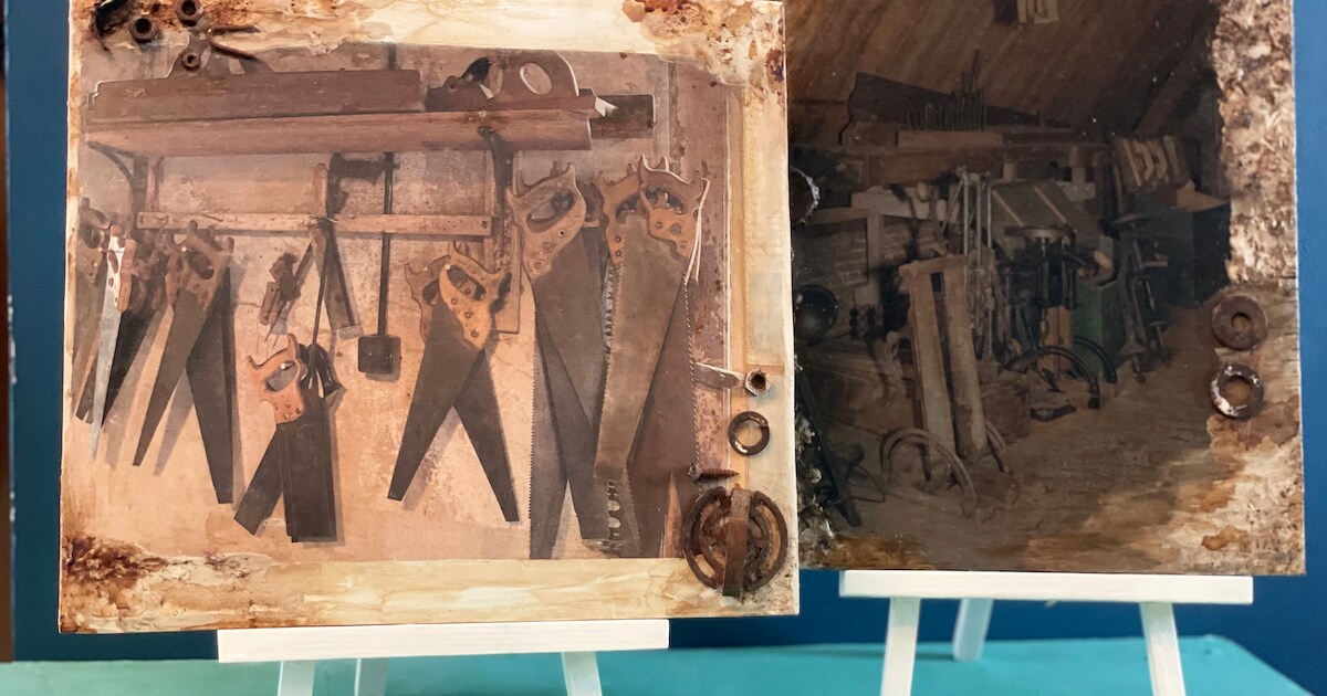 Papierkunst te zien in De Timmerwerf in De Lier