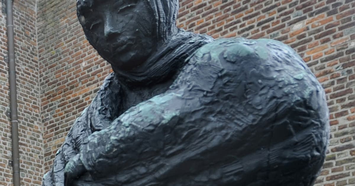 Herdenking watersnoodramp in Kruiningen op 31 januari