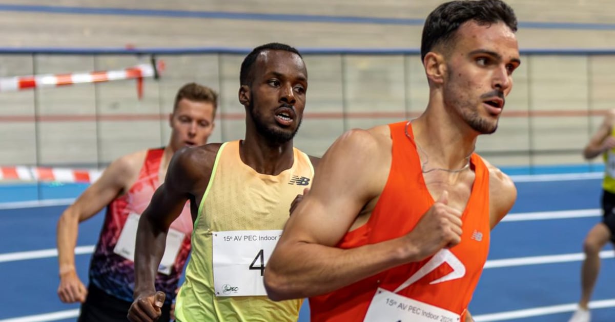 Samuel Chapple loopt derde indoorrecord in een maand tijd | Regio | AD.nl