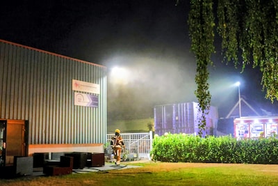 Brand in industriepand op Rijnstraat in Geldermalsen