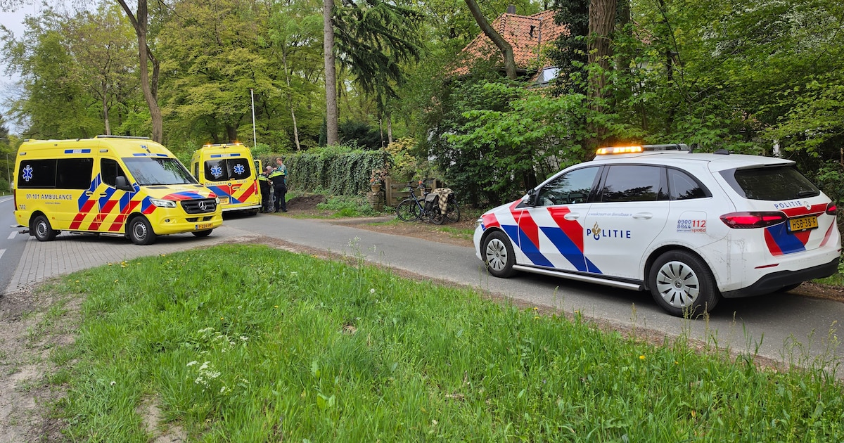 Fietser gewond na harde val op de Ritzema Bosweg in Wageningen