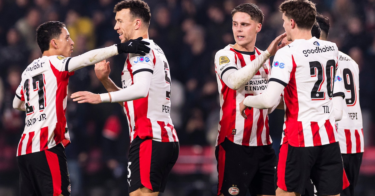 Spektakel in Eindhoven: PSV ontsnapt in duel met zeven goals aan afgang tegen Heracles