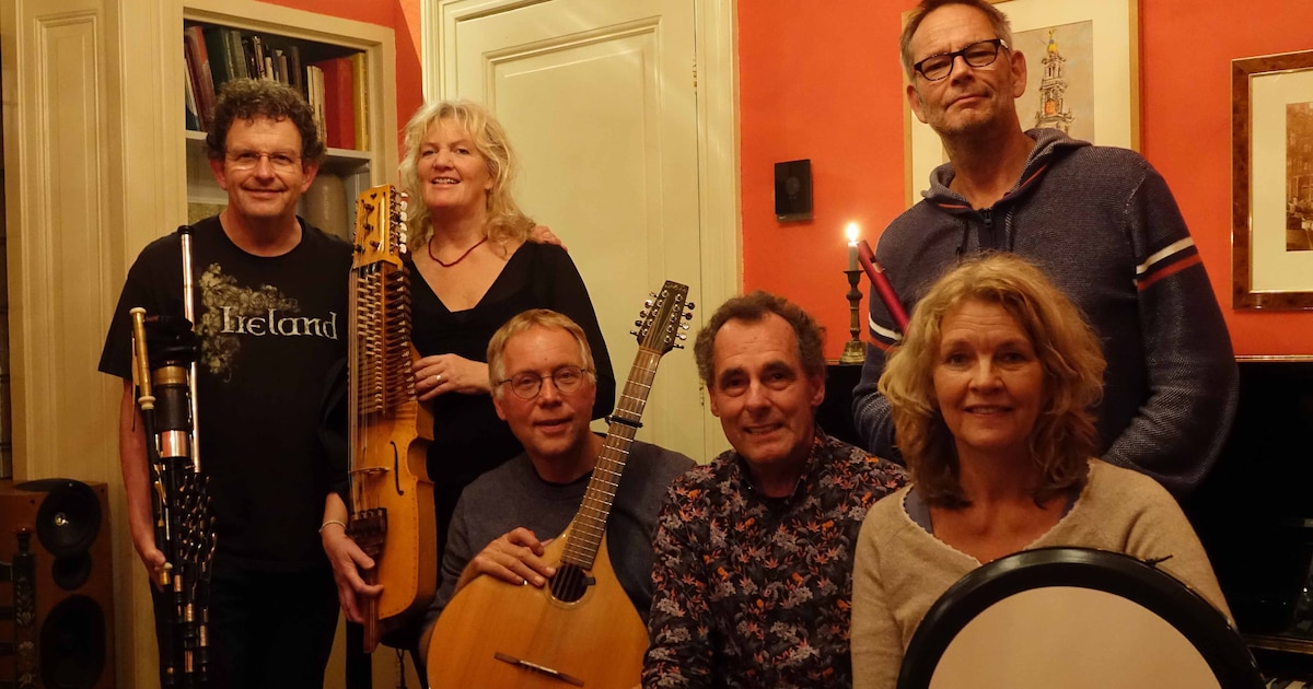 Keltische Folkband Clachán treedt op in Theater Vianen
