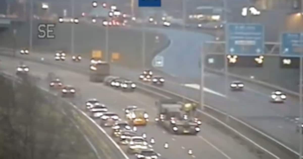 Verkeersdrukte rond Utrecht neemt af, wegen bij Maarssen en Driebergen weer vrij na ongevallen