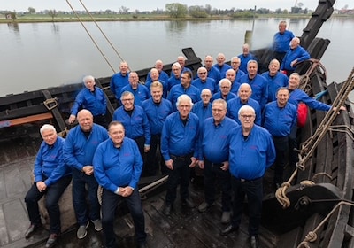 Mannenkoor Recht Deur Zee viert 25-jarig jubileum met concert