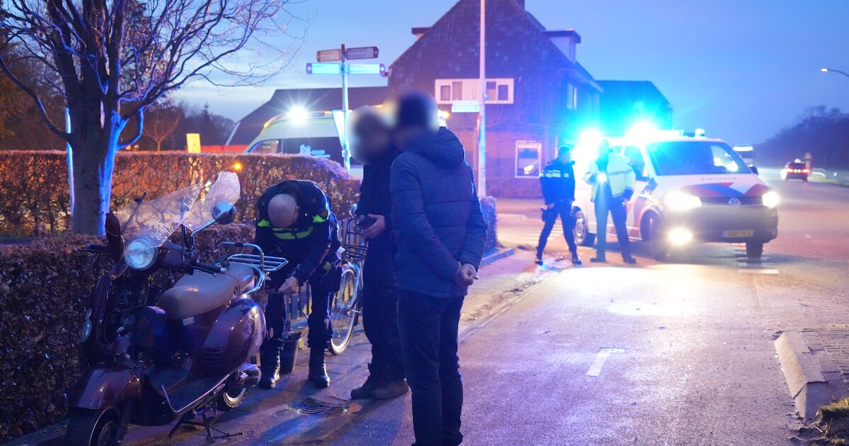 Scooterrijder gewond na ongeluk met fietser in Smilde