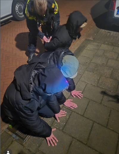 Drietal opgepakt nadat ze in Kampen aan autoportieren morrelen