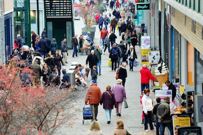 Uit het archief: voor de Mall of the Netherlands zag Leidsenhage er zo uit