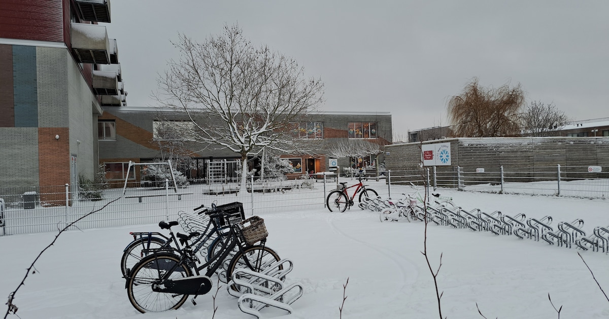 Meeste scholen in Midden-Delfland open ondanks sneeuw, deel leerlingen blijft thuis: ‘Ouders krijgen