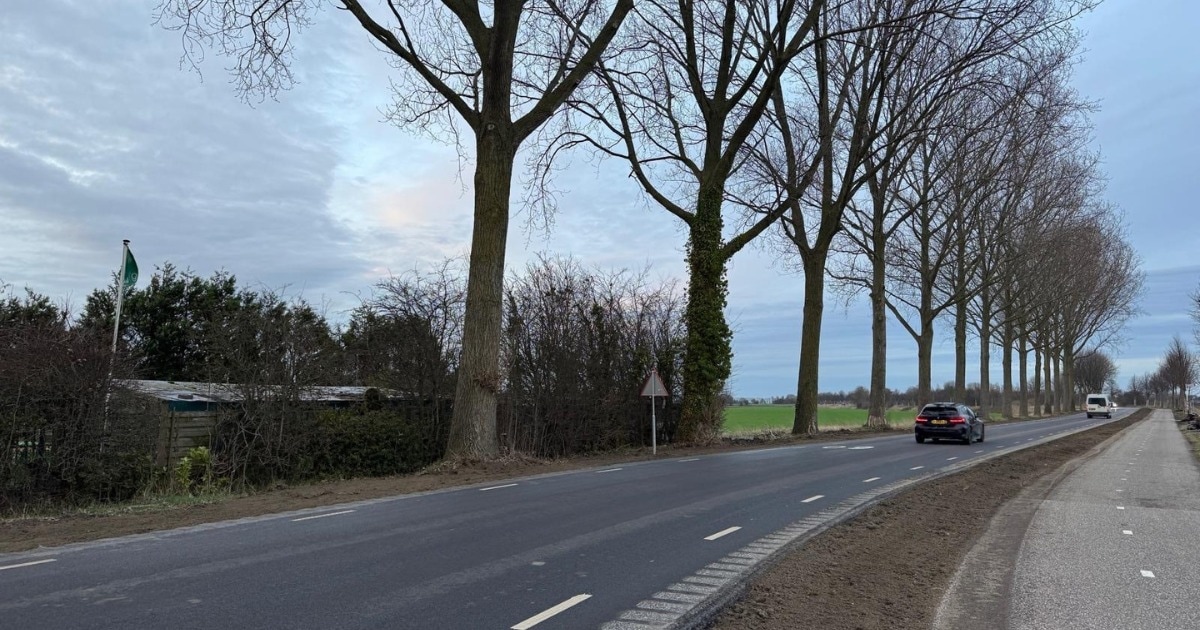 Oudelandsedijk tussen Dirksland en Sommelsdijk weer open