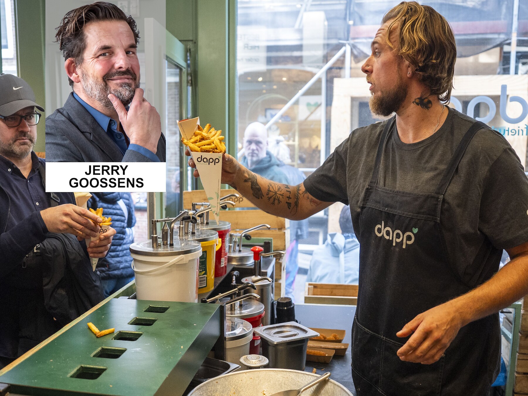 De beste friet ter wereld komt uit Utrecht en dat moet de Belgen volgens Jerry diep in hun ziel hebben geraakt