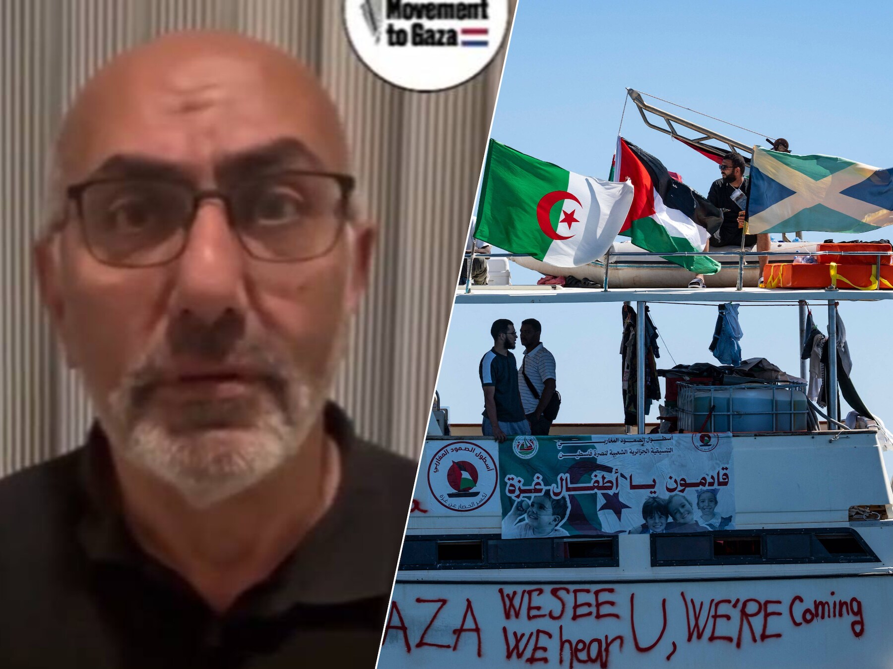 Door Israël opgepakte Nederlander richt zich in video tot kabinet: ‘Ik ben ontvoerd, breng me naar huis!’