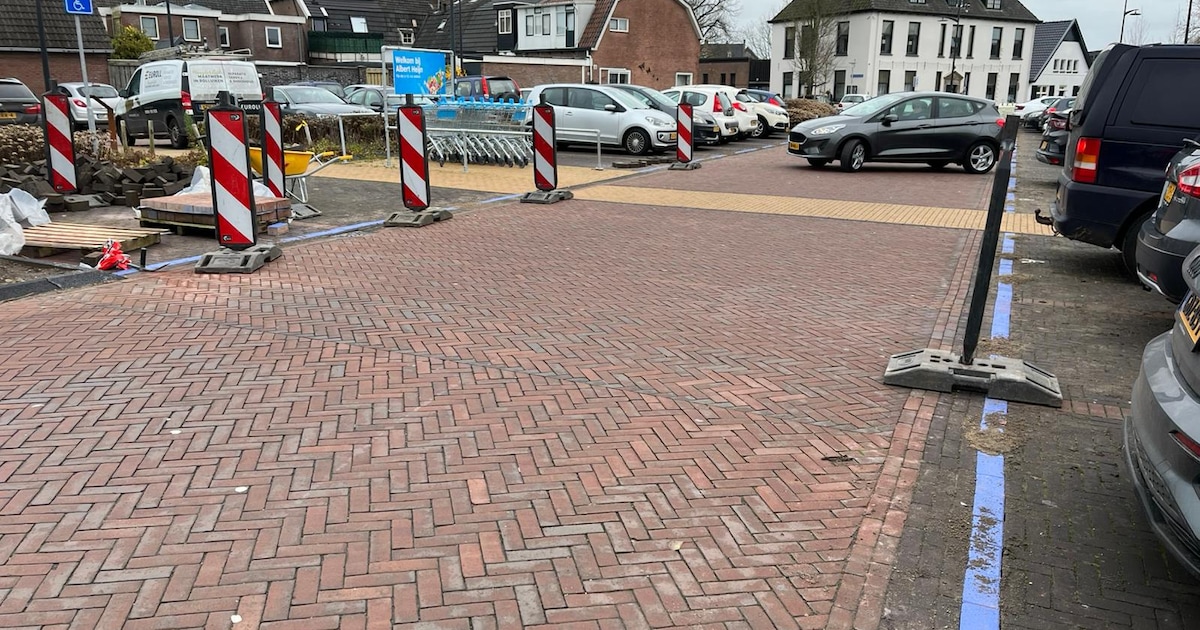 Parkeerterrein Molenbelt in Coevorden wordt blauwe zone