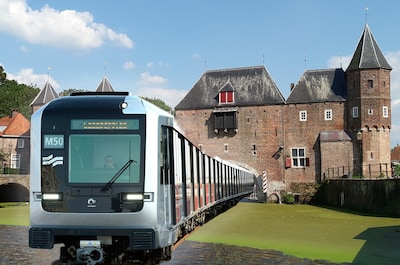 D66 ziet Amersfoorters al zoeven door een metrotunnel, rest op het stadhuis zegt: ‘Mijn broek zakt a