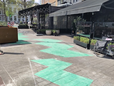 Ondernemers zijn niet blij met ‘roestbakken en groene bliksemschichten’ op de Geldropseweg