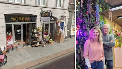 Giel Tuns stopt met zijn bloemenwinkel in Den Bosch: ‘Met pijn in het hart’