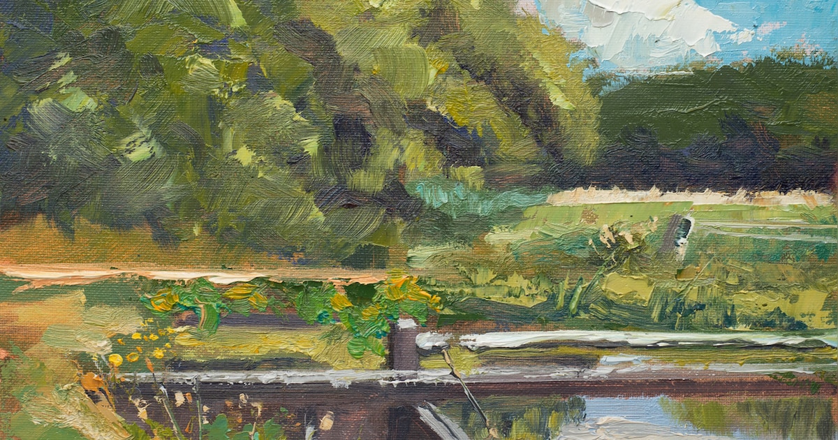 ‘Vestzakexpositie’ laat kunst met landschappen en lichtinvallen zien in Steenwijk
