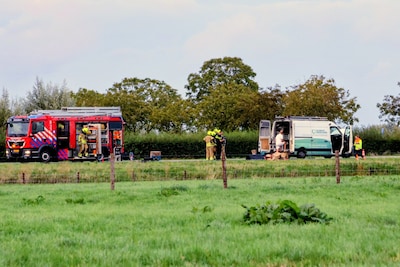 Brand in bestelbus in Beusichem
