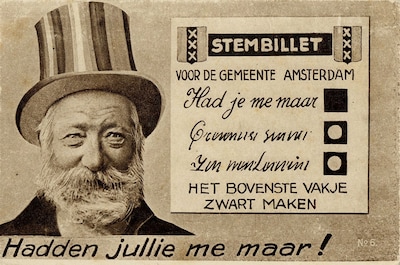 Sterk stemverhaal: hoe een zwerver ooit in de Amsterdamse gemeenteraad belandde