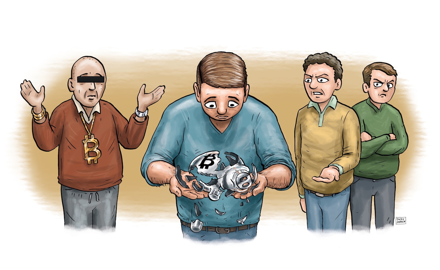 Crypto-oplichter maakte tientallen slachtoffers: ruim miljoen euro naar  eigen uitgaven en casino | Foto | AD.nl