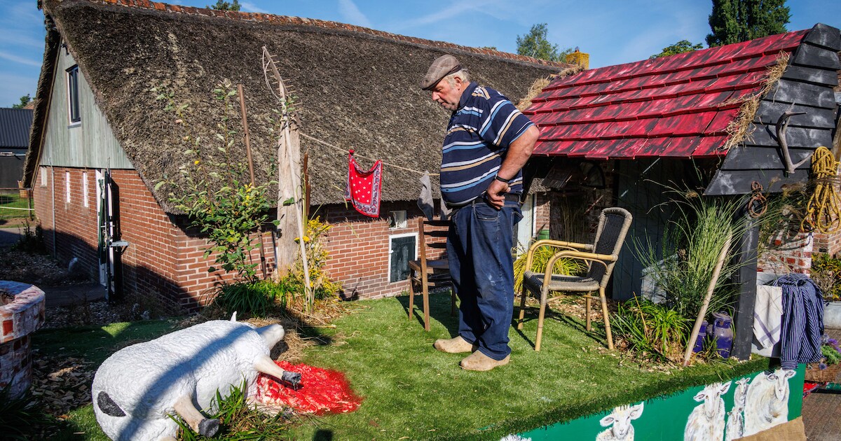 Eppie (64) baart bij corso al jaren opzien met wagen zónder... bloemen: ‘Ik vind ze doods’