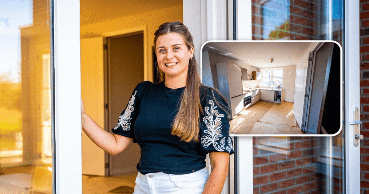 Ze zochten helemaal geen huis, maar toch wonen Anne en Tom straks in een gloednieuw appartement
