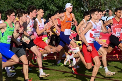 Koutje en gedrang in elke bocht gooien roet in het eten voor Sliedrechter Wiersma bij EK Veldlopen