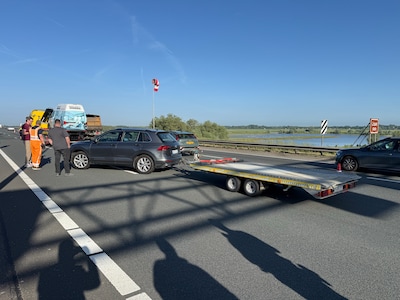 Ongeval voor IJsselbrug bij Deventer zorgt voor lange file op A1, weg weer vrij