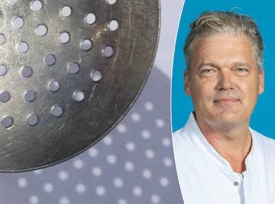 Zonsverduistering kijken via een vergiet, cd of telefoon? Dit vindt oogarts Hans van huis-tuin-keuke