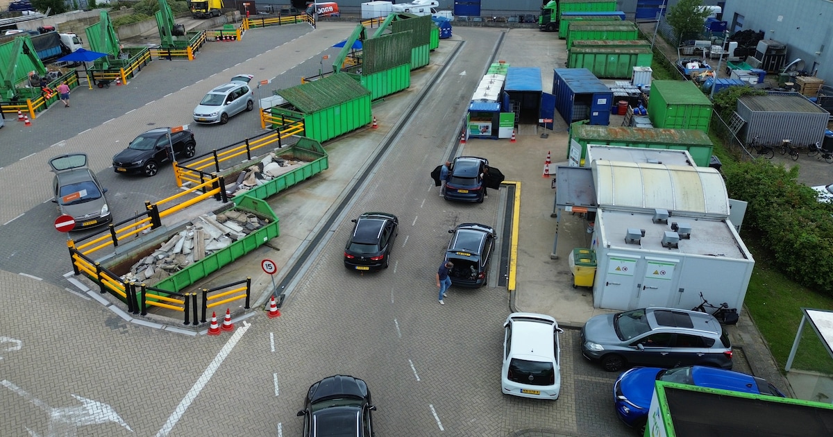Code rood in Heiloo: afvalinzameling stilgelegd