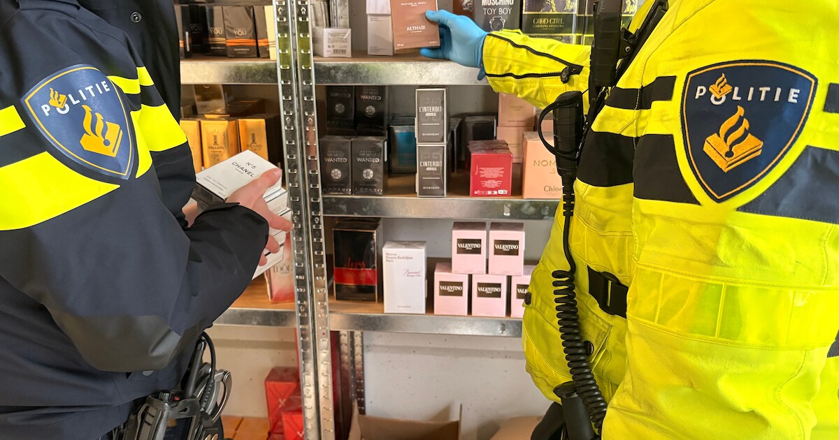 Namaakparfum gevonden bij controle garageboxen in Voorschoten