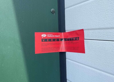 Bedrijfspand in Numansdorp gesloten na explosie
