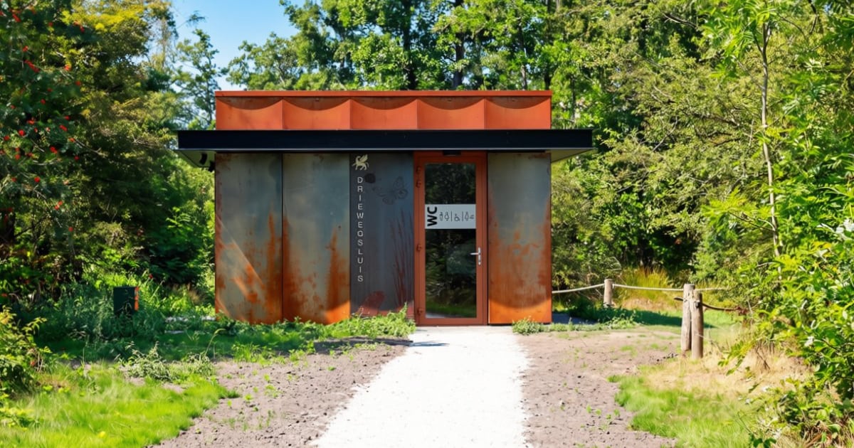 Driewegsluis in Weststellingwerf heeft nieuw rolstoeltoegankelijk toiletgebouw