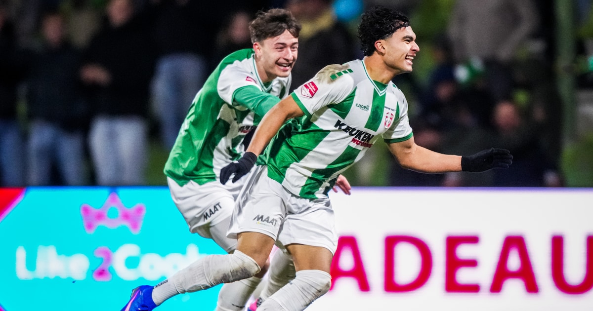 Goal Carrillo laat FC Dordrecht reuzenstap naar derde periodetitel zetten