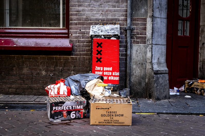In Amsterdam geldt sinds 2021 een afsteekverbod voor vuurwerk.