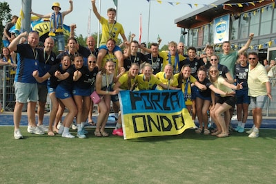 Historische promotie voor korfballers ONDO naar het hoogste niveau: ‘Dit verdient de club al heel la
