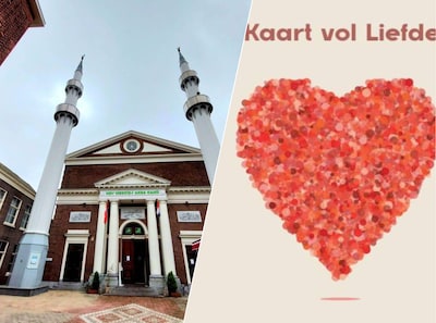 ‘Kaart vol liefde’ voor moskee na aanval: ‘Er is klimaat waarin moslims als zondebok worden gezien’