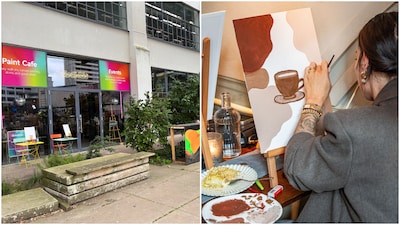 Spontaan schilderen en koffiedrinken: Eindhoven krijgt een Paint Café