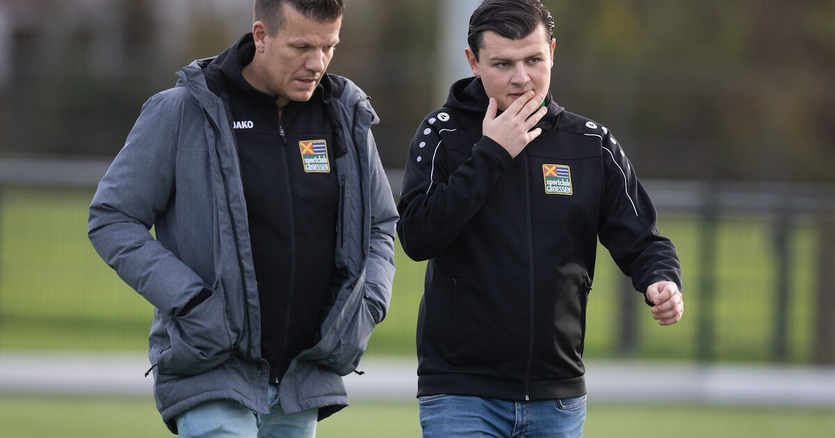 Doelman Groessen redt punt door in slotfase strafschop te stoppen
