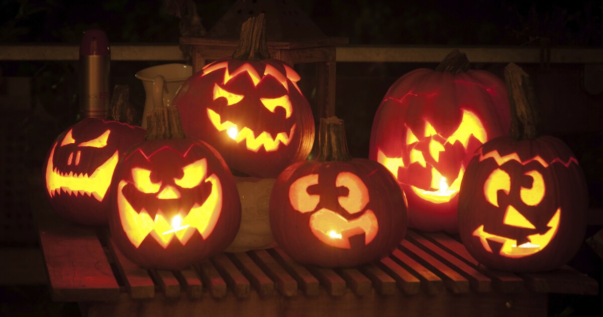 Pompoen workshop in Kortgene van Jongerenwerk Noord-Beveland