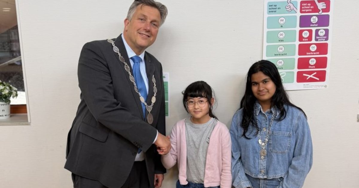 Kinderburgemeester Mikaela Zielemans gekozen in Albrandswaard