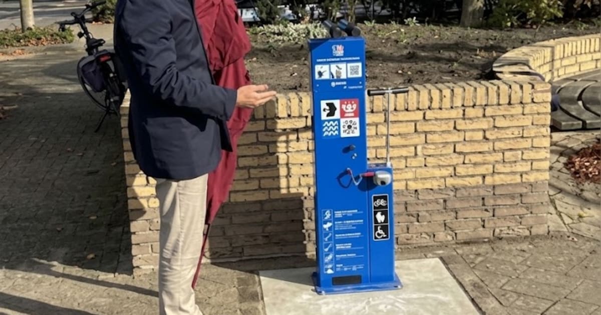 Hardinxveld-Giessendam krijgt eerste fietsreparatiestation op Raadhuisplein