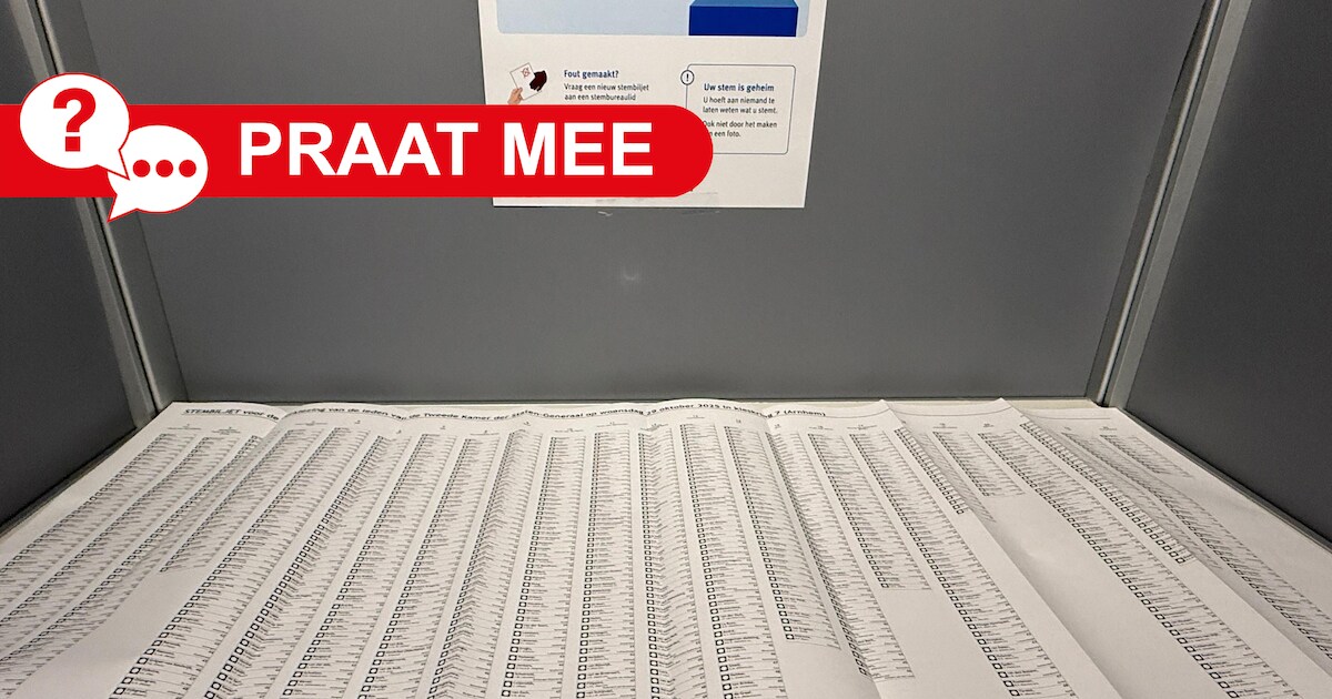 Is het weglaten van m/v op het stembiljet in Renswoude een goed idee, of gaat dit te ver?