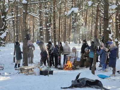 24-uurs gebed en hulpactie in IJsselmuiden om Oekraïense inwoners door de winter te helpen