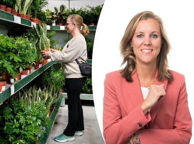 Linda went for a few plants and came home with 2,347 euros worth of stuff