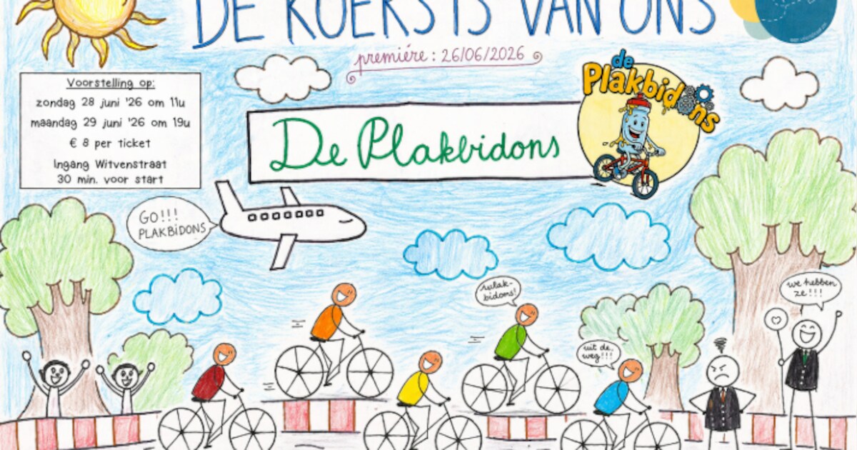 Zesdejaars Sint-Calasanz te Hoevenen nemen afscheid met zelfgemaakte musical