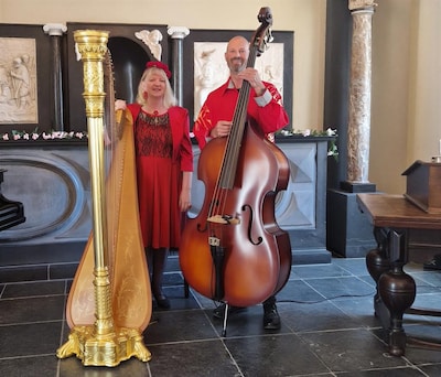 Muzikanten Rein de Vries en Regina Ederveen geven afwisselend zomerconcert in Deventer