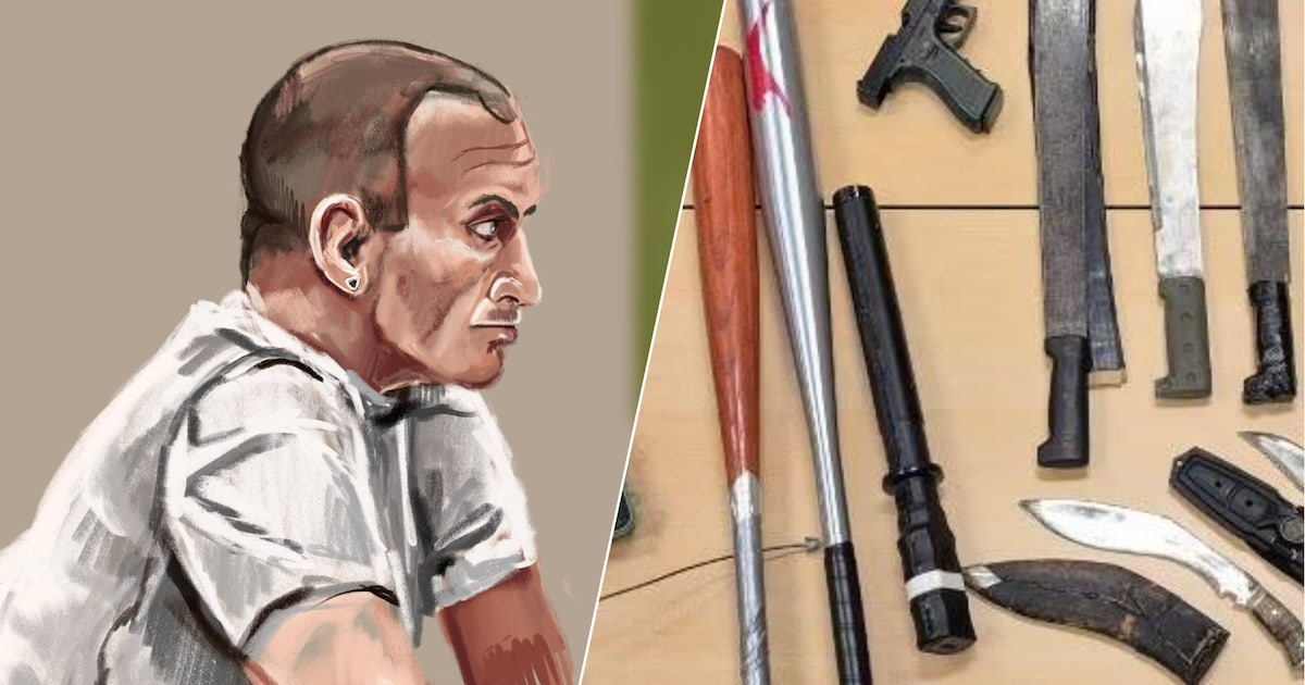 Anton moet 1,5 jaar cel in, omdat er wapens en illegaal vuurwerk in zijn flat lagen: ‘Voor crisistij